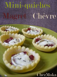 Quiche Magret Chèvre