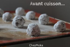 Biscuits en boulette