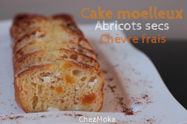Cake abricot chèvre